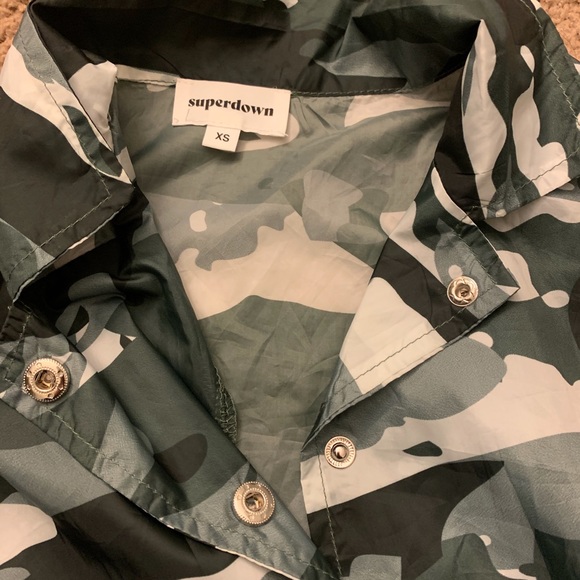 SuperDown camo windbreaker - Picture 2 of 2